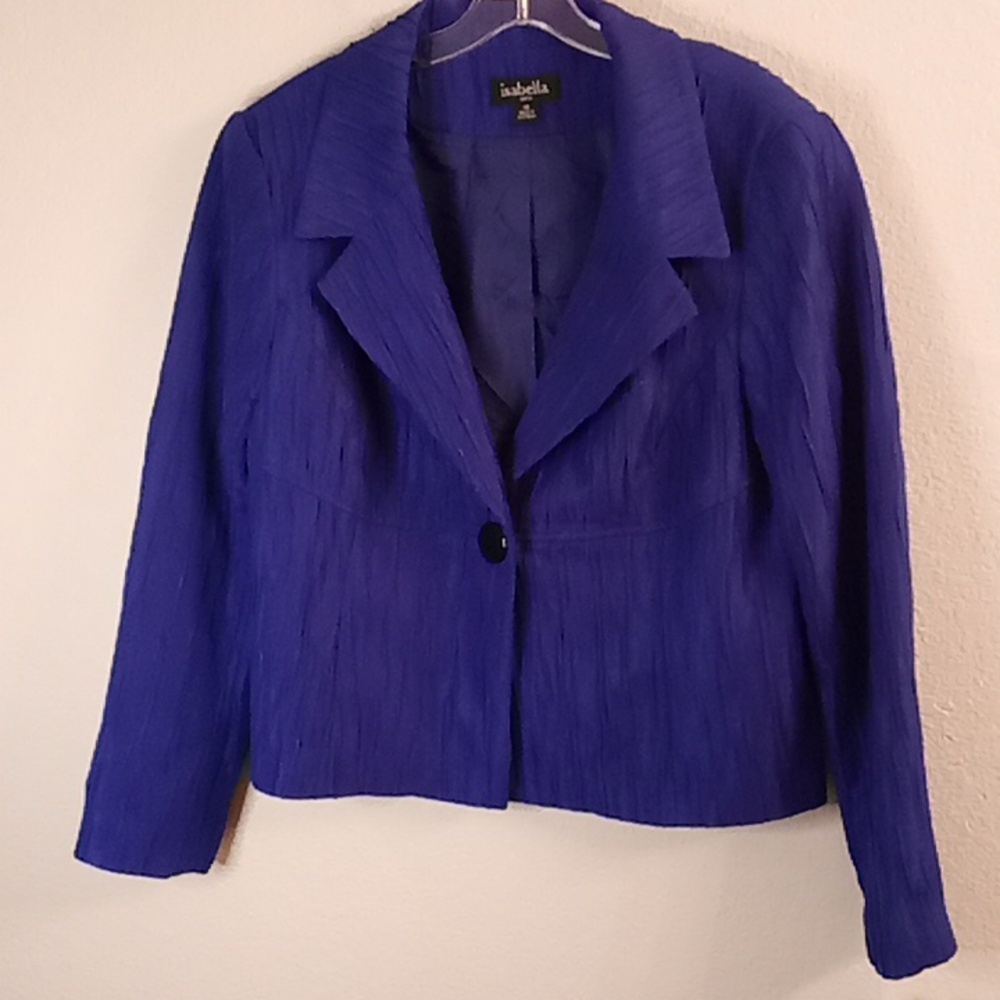 NEW ISABELLA SUITS Career Office Interview Size 16 Blue Color B32
